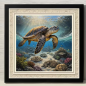 Preview: Diamond Painting Meeresschildkröte